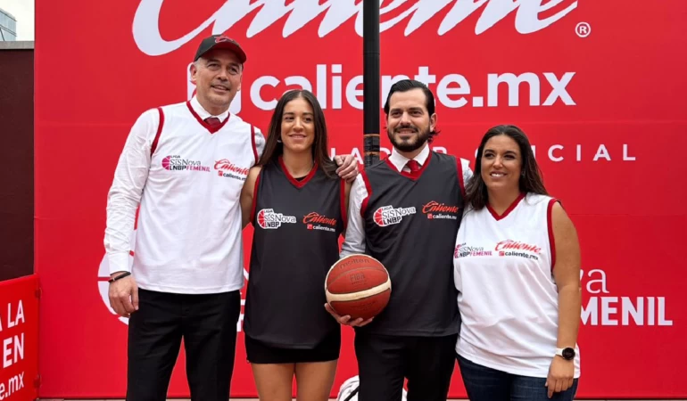 La LNBP y Grupo Caliente firmaron una alianza en favor del basquetbol femenil